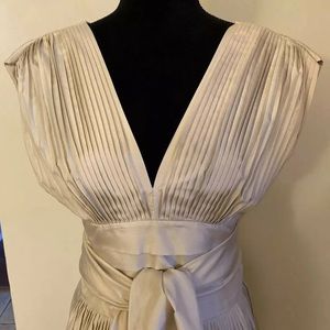 Bcbg Maxazria -silk Goddess Designer Dress